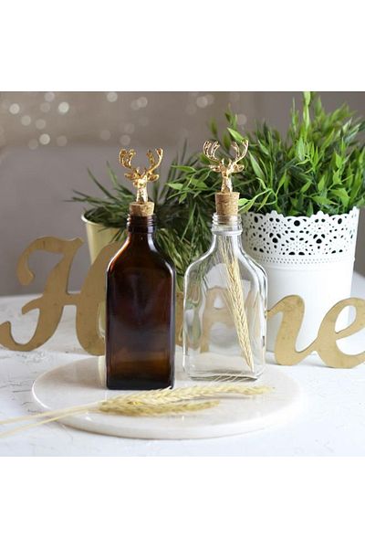 Akayev Golden Deer 2-Piece Cork Stopper