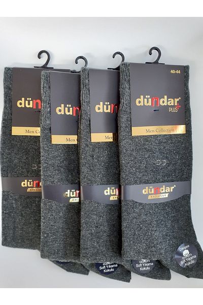 Dündar Men's Socks Seamless Cotton 6 Pack Soft Washable Natural Perfume Scented