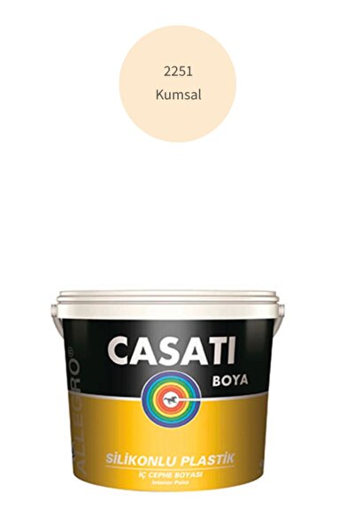 Casati Allegro Silikonlu Plastik Iç Cephe Duvar Boyası 20 kg
