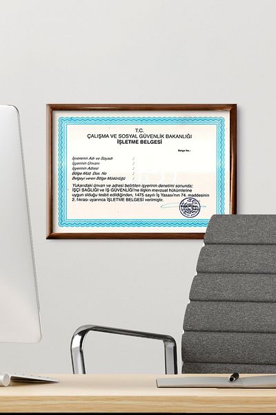 ÖZCANLAR ÇERÇEVE Рамка A4 Евтина рамка за сертификат 21x30, документ за диплома, документ, фоторамка, която може да се окачи на стената в офиса