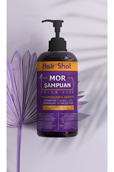 Hair Shot Silver Turunculaşma Karşıtı Mor Şampuan 500 ml