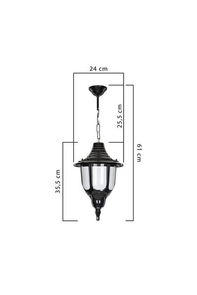 lumenistanbul Modelight Dış Mekan Fener Büyük Yuvarlak Sarkıt