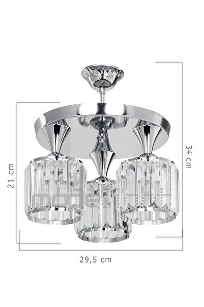 Genel Markalar Aytaç Üçlü Plafonyer Avize