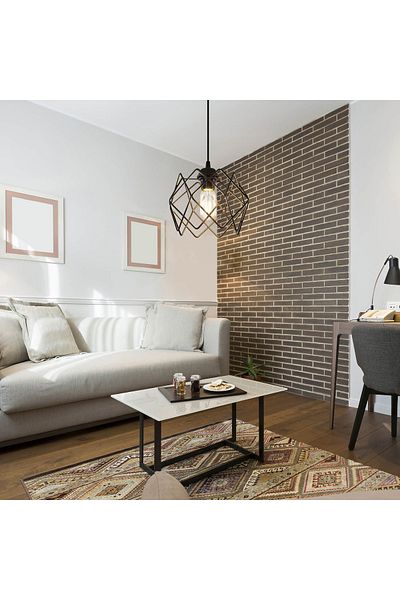 Gloria Black Dalton Single Pendant Lamp