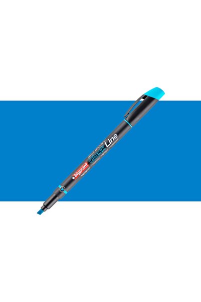 Bigpoint Highlighter Marker Pen Pocket Type Blue