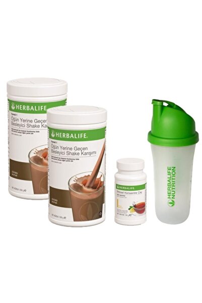 Herbalife 2 Çikolatalı Shake + 1 50 gr Çay