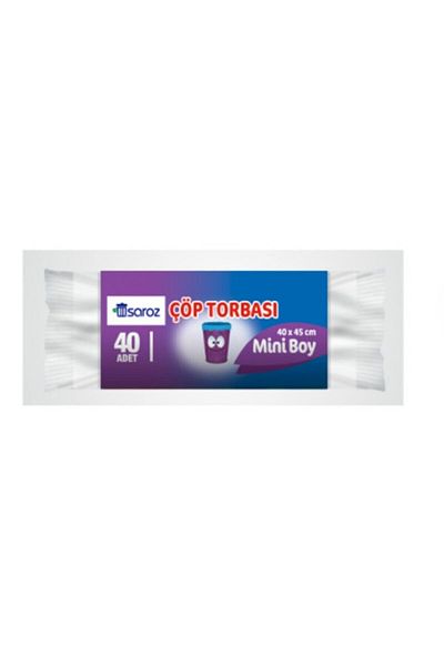 Saroz 40 Garbage Bags - Mini Size, 40*45