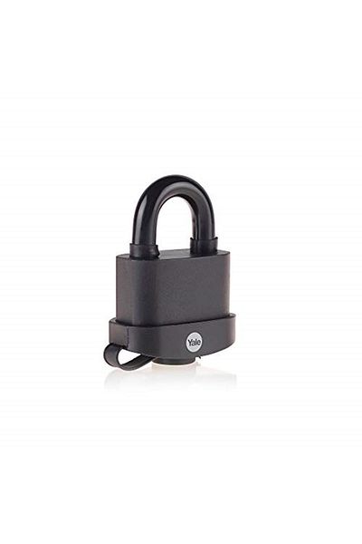 Yale Y220B/61/123/1 - 61mm Pvc Coated Marine Padlock - High Protection - Double Locking -