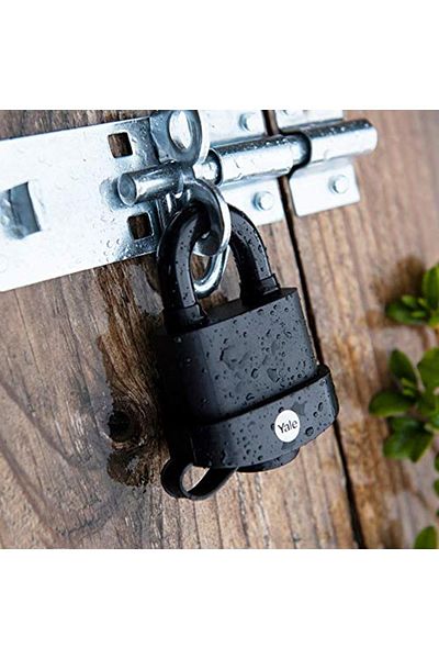 Yale Y220B/61/123/1 - 61mm Pvc Coated Marine Padlock - High Protection - Double Locking -