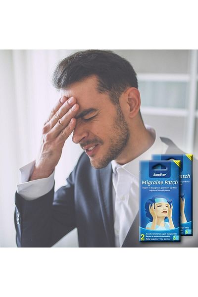 StopEver Migraine Patch and Hydrogel Plaster Against Headaches
