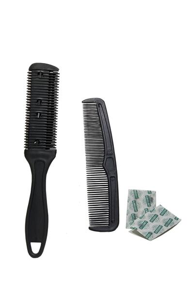 Paradise Hacı Pratik машинка за подстригване на коса, гребен за подстригване и класически гребен за коса, 2 броя, бръснач Derby, подарък