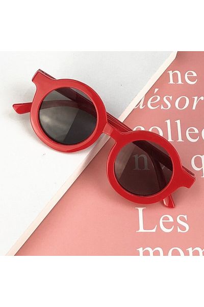 Bluoklight Retro Girls Boys Uv400 Protected Pastel Sunglasses