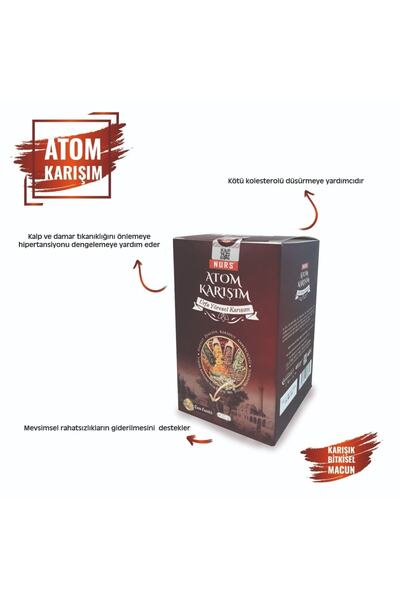 Nurs Atom Macun Atom Karışım Macun 400 gr