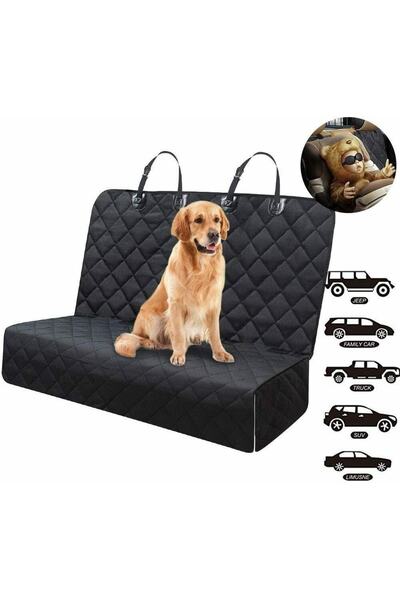 Ankaflex Köpek Yatağı Araba Koltuk Örtüsü Sıvı Geçirmez Örtü Şilte Oto Arka E...