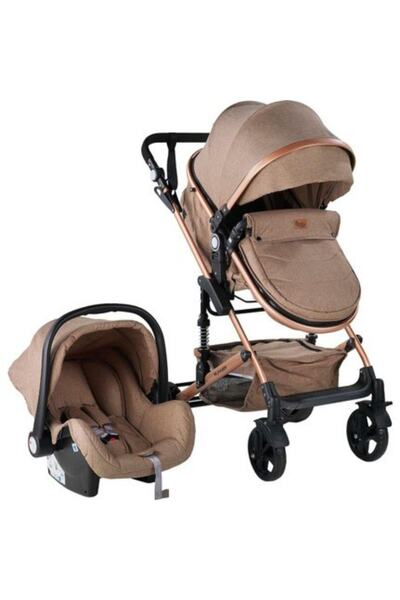 BabyHope Bh-3007 Runner Travel Puset Gold