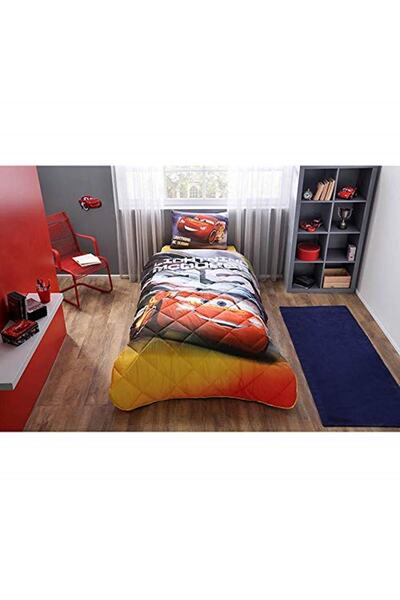 Taç Disney Cars Pamuk Lisanslı Yorgan Seti