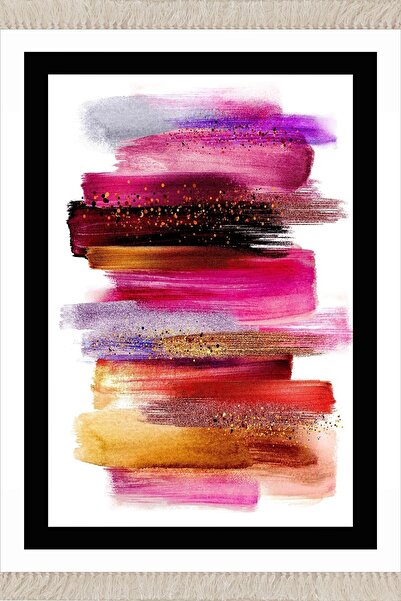 Pelangi Renk Geçişli Dijital Baskı Yıkanabilir Kaymaz Taban Leke Tutmaz Moder...