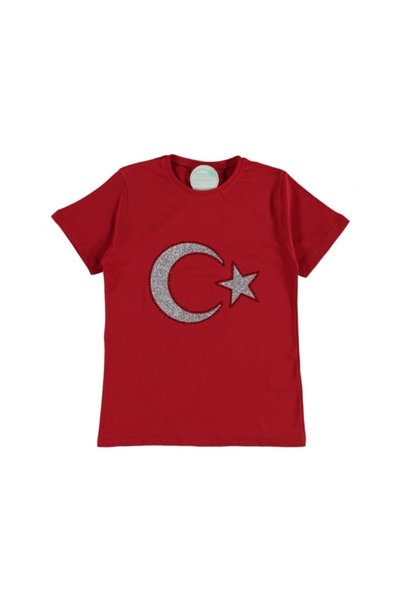 PRETTY LİFE Tanem Bebe Unisex 23 April 29 October Special Day Red Stone Appli...