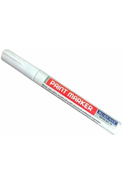 Rubenis Marker Kalem Rpm-80b Beyaz -