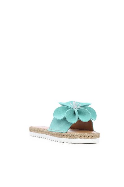 Tamer Tanca Women's Leather Slippers Slippers 766 008-2 Byn Trlk Y22