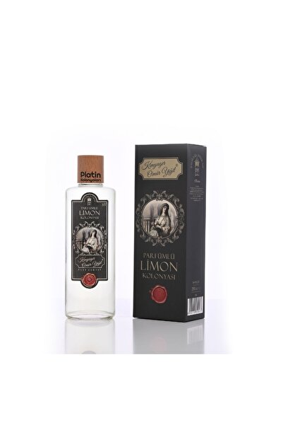 Platin Kolonya & Parfüm Elit Serisi 250cc. Cam Şişe 85° Limon Kolonyası