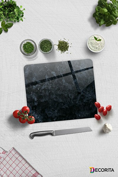 Decorita لوح تقطيع الزجاج - لوح تقطيع الزجاج |   لوح تقطيع الشيف |   29 سم × ...