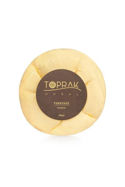 Toprak Doğal Tereyağı 500 G Trabzon - Hakiki Trabzon Tereyağı - Yöresel Terey...