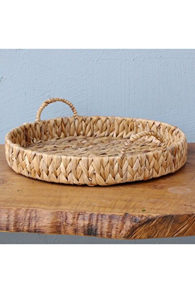 Renesse Home Babil El Yapımı Su Sümbülü Tepsi (45cm)