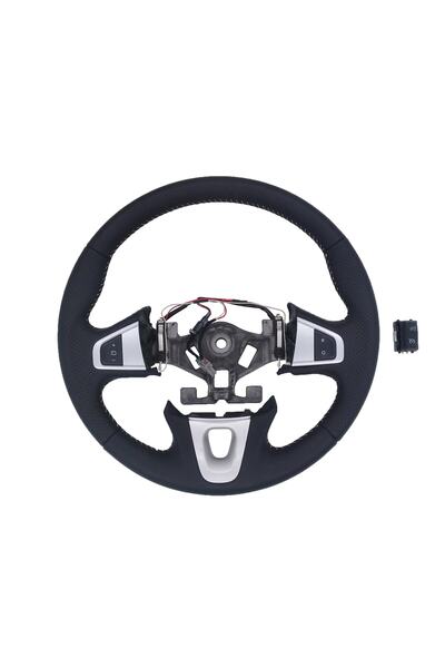 Orjinal Renault Fluence/megane 3 Direksiyon Simidi Hız Sabitleyicili Siyah Deri 484003150r - 484007658r