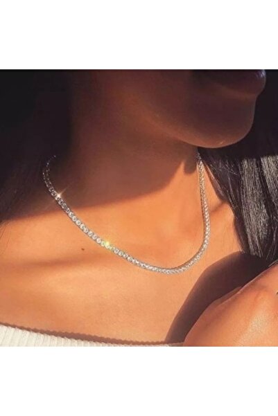 TakıConcept Su Yolu Tek Sıra Abiye Kolye