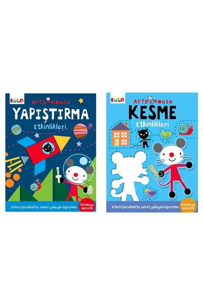 Eolo Arty Mouse Yapıştırma/kesme Etkinlikleri (2 Ürün)