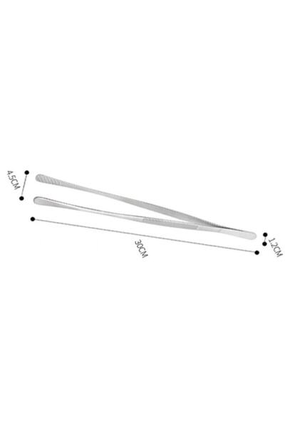 Buffer ® Yiyecek Servis Maşası Air Fryer Master Chef Şef Cımbızı Et Kızartma Barbekü Aleti 30 Cm