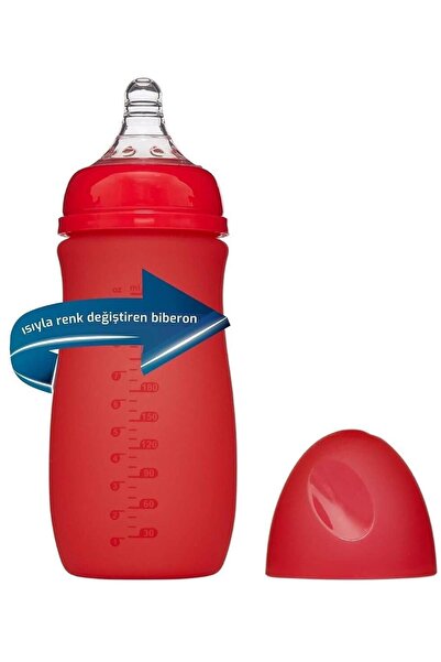 Bebedor زجاجة أطفال زجاجية حساسة للحرارة سعة 260 مل - 52302