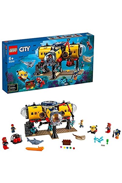 LEGO City Okyanus Keşif Üssü 60265, Su Altı Üssü Ve Denizaltı, Çocuklar Için ...