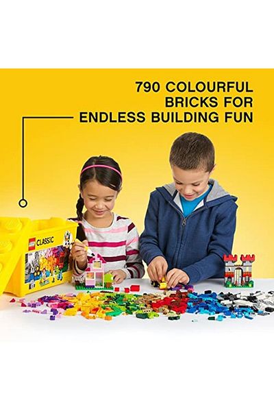 LEGO Large Size Creative Construction Box, Multicolor (10698)