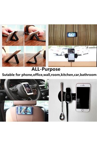 Kenpool Flourish Lama Nano Kaydırmaz Güçlü Yapışkanlı Telefon Tutucu 2li