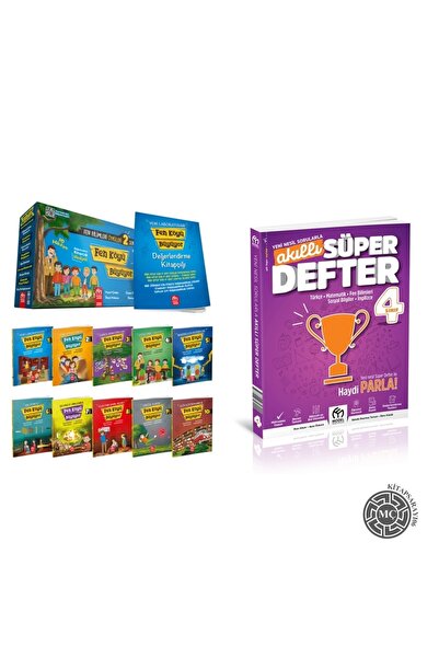 Model Yayınları 4.sınıf Yeni Hikaye Fen Köyü Büyüyor 2 (10 Kitap) + Akıllı Sü...