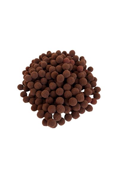 Yumuşakkeçe Brown Soft Pompon 1 Cm 100 Pieces