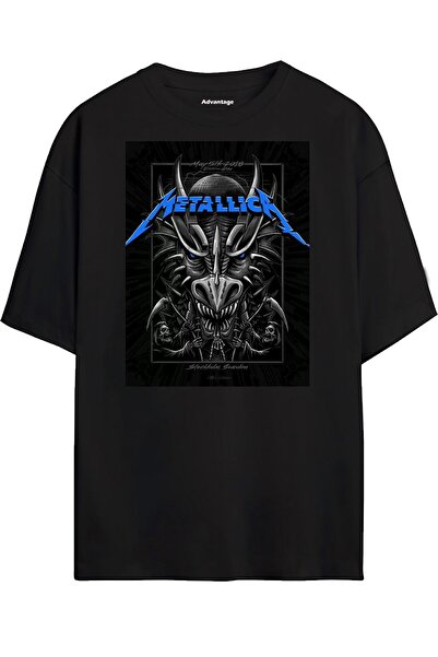 Advantage Metallica 23. Дизайн Oversize Tshirt- Футболка