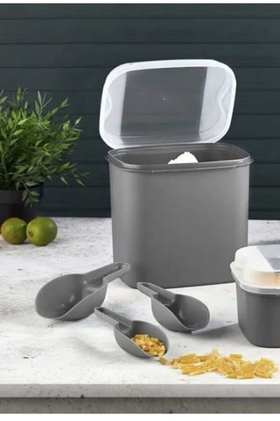 VİP AHMET Fairy Tale Storage Container 3 Piece Set Size Box with Shovel Gift 10 Liters 4.5 Liters 1.6 Liters
