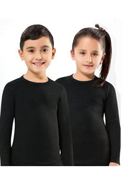 KOTA Lenjerie termică pentru copii neagră