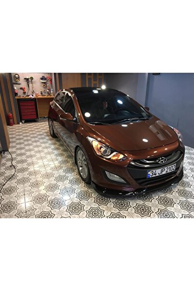 NamTuning Hyundai I30 Ön Lip 2012 2017 Tampon Altı Ön Ek Race P Black