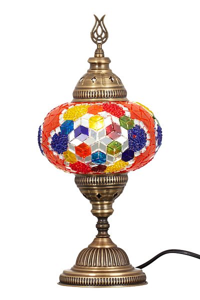 Demmex Mosaic Desktop Bedside Table Authentic Decor Lamp Night Light
