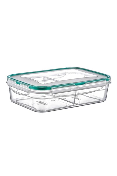 PlastArt 2 Bölmeli Dikdörtgen Saklama Kabı