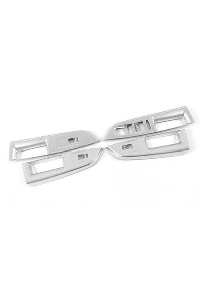 OLED GARAJ Volkswagen Golf 8 Door Armrest Plated Silver Gray Compatible