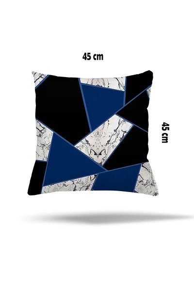 on the clouds Față de pernă cu fermoar ascuns cu model etnic cu dungi geometrice Husă de pernă pentru scaun Husă de pernă