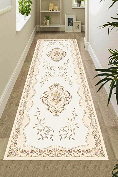 VİOLA CONCEPT STYLE HOME Dijital Baskı Kaymaz Tabanlı Yıkanabilir Salon Halıs...