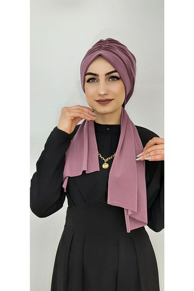 R&S modibone Design cu șnur gata făcut Bonnet Hijap Culoare lavandă