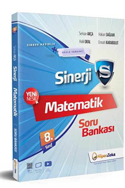 HiperZeka Süper Fiyat 8. Sınıf Sinerji Matematik Soru Bankası