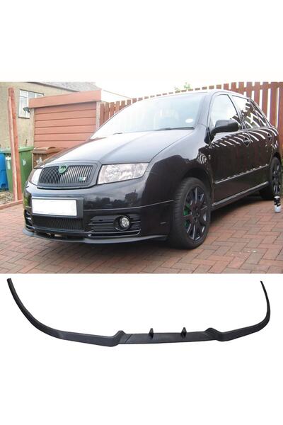 Genel Markalar Skoda Fabia Ön Lip Mat Siyah Ön Tampon Lip